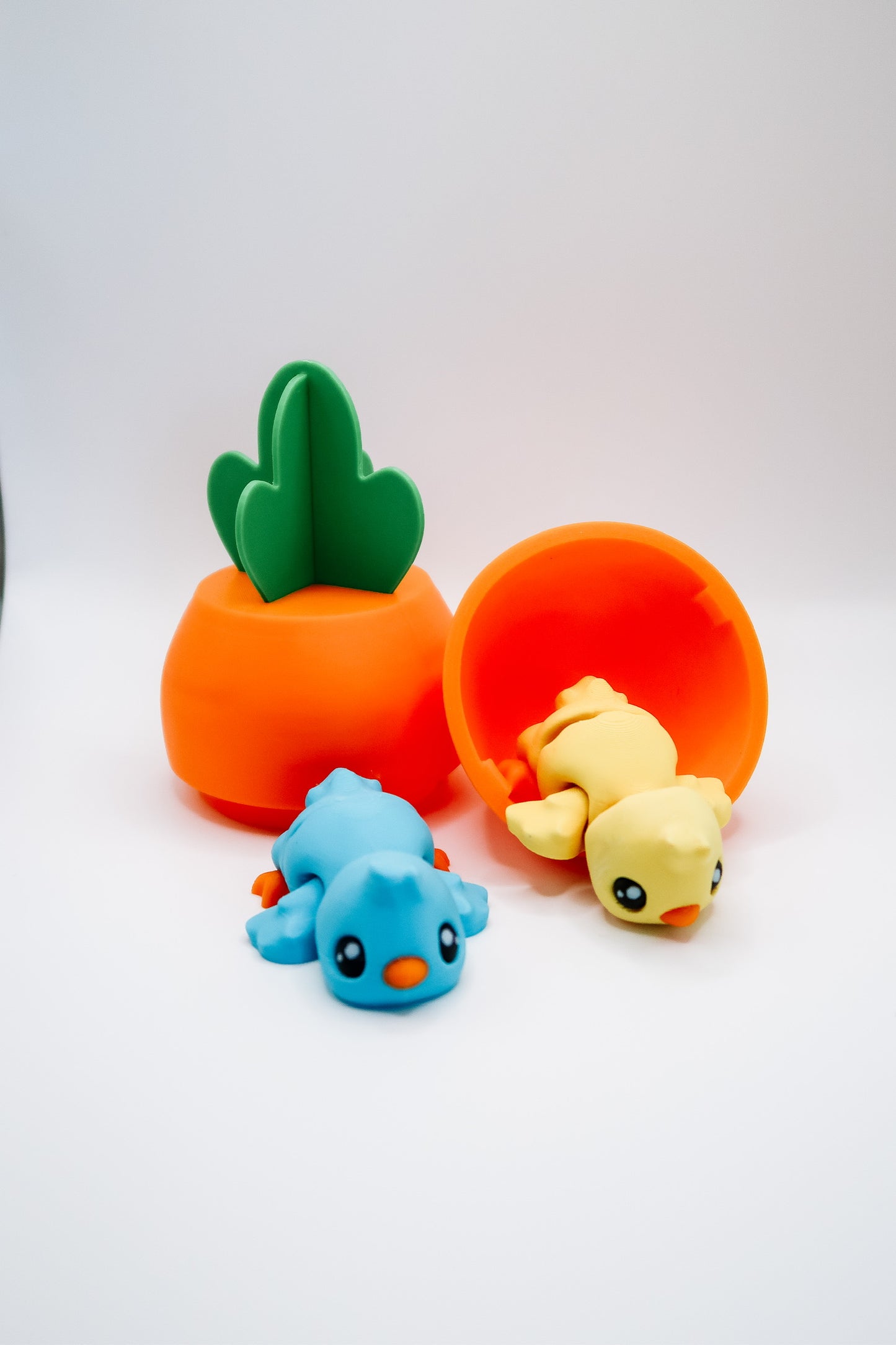 Carrot Egg and Flexi Chicks