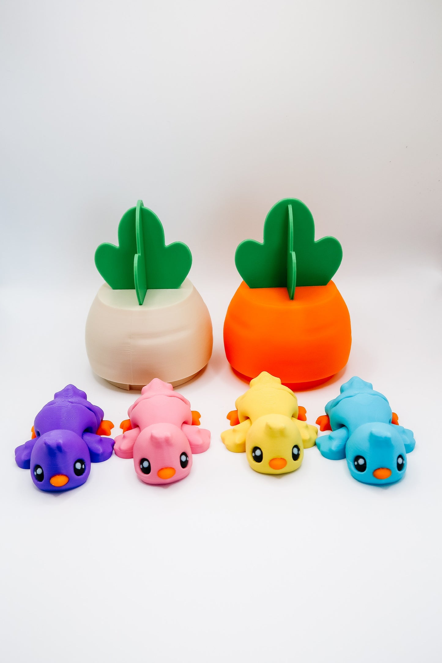 Carrot Egg and Flexi Chicks
